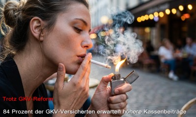 84 Prozent der GKV-Versicherten erwarten höhere Kassenbeiträge (Pfefferminzia)